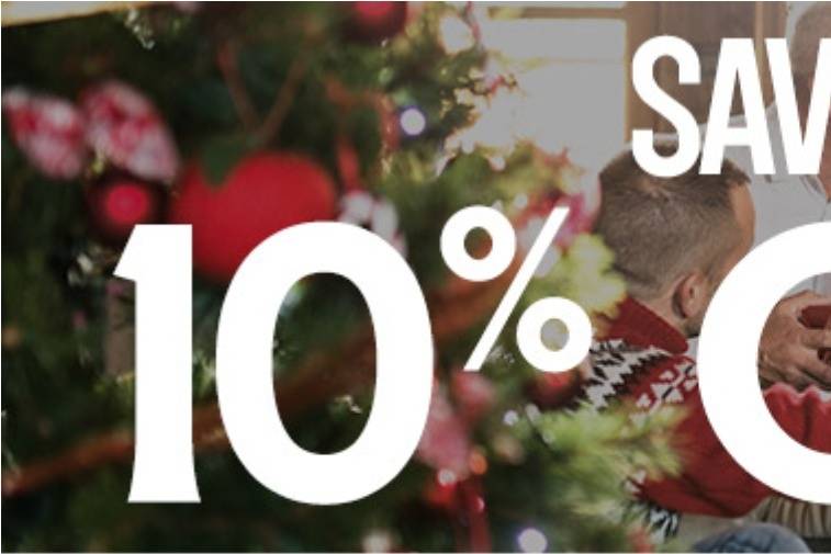 10 % Holiday Promo