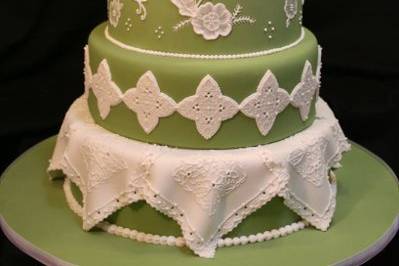 Couture Cake | Tiered cakes birthday, Creative birthday cakes, Sequin cake