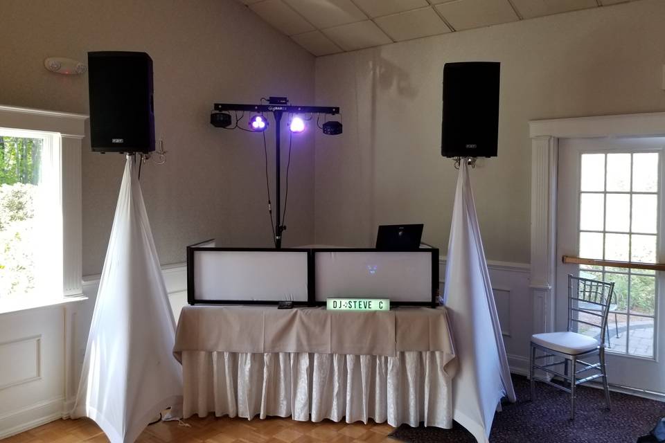 Wedding setup