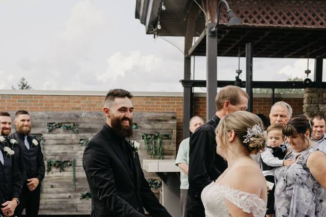 Giving away the bride