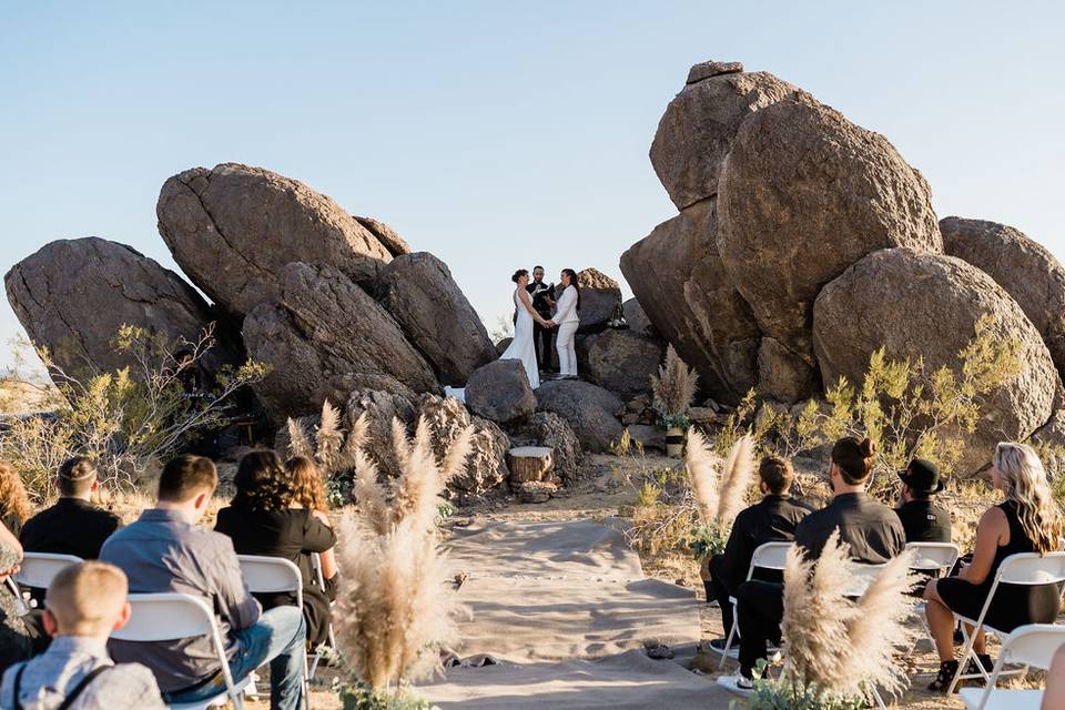 Outdoor ceremony