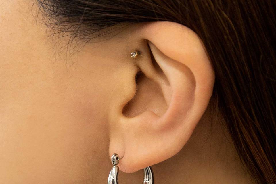 Simple Hoop Earrings | Silver