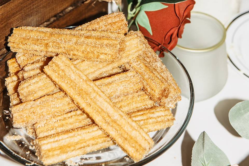 Churros and cookies were a hit