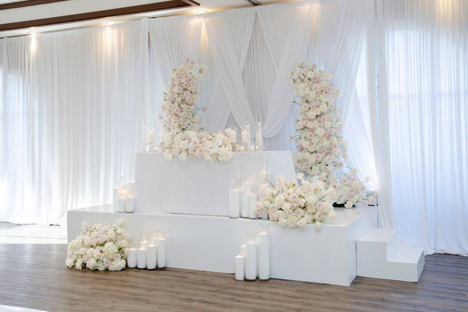 Beautiful Sweetheart table