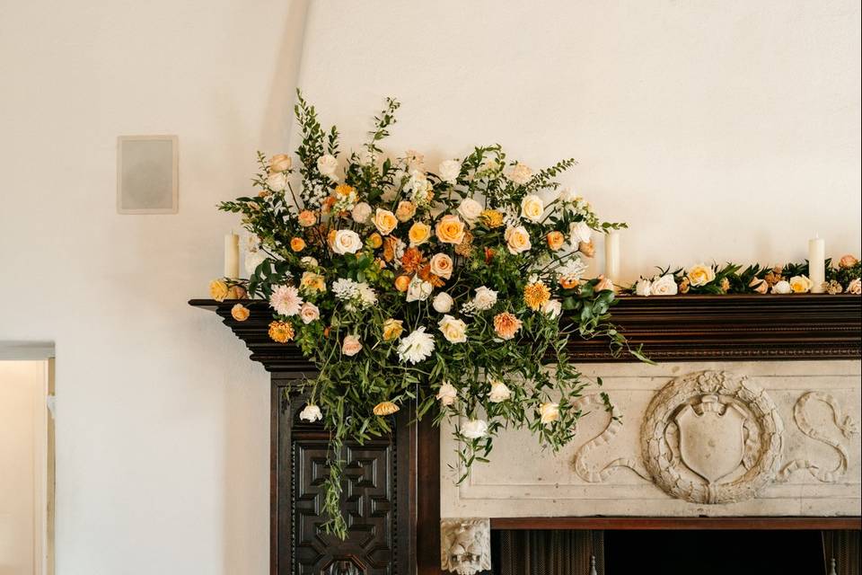 Mantlepiece Florals