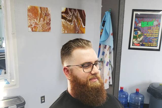 Beard and skin fade
