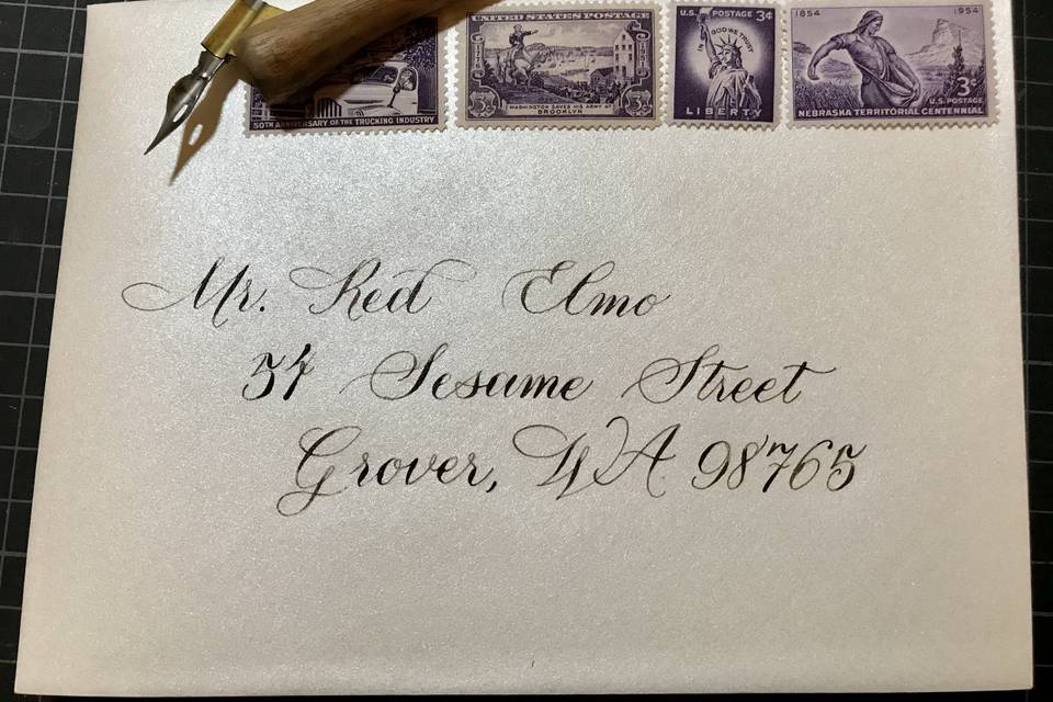 Hand-addressed Envelope