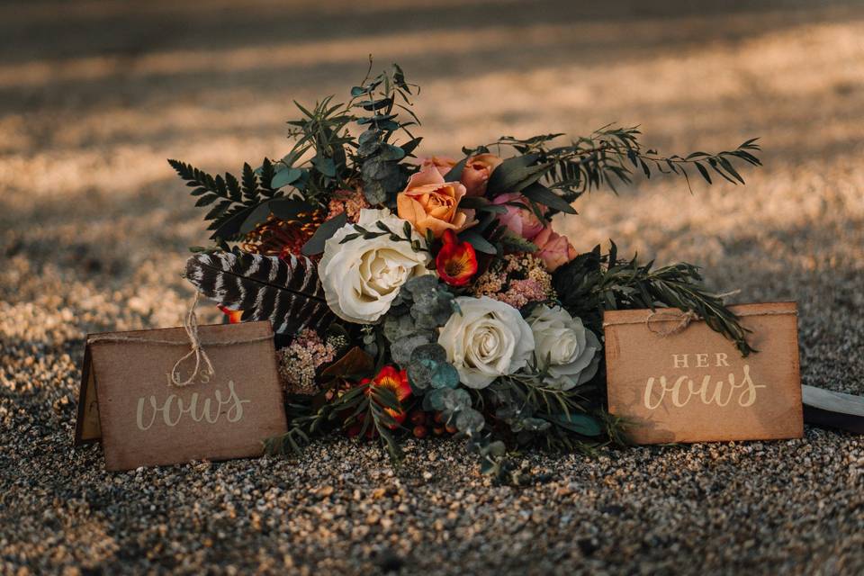 Rustic elopement