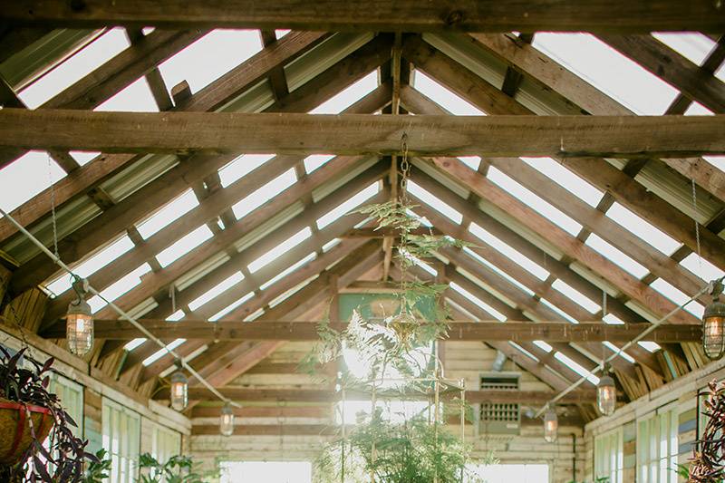 Greenhouse wedding