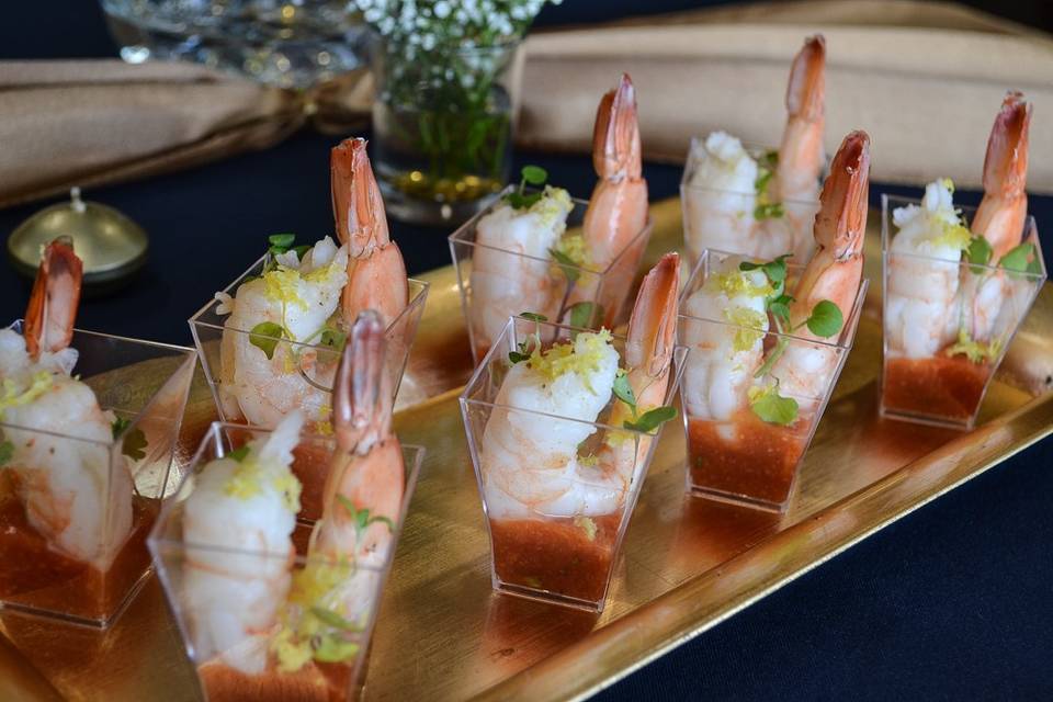 Jumbo Shrimp Shooters