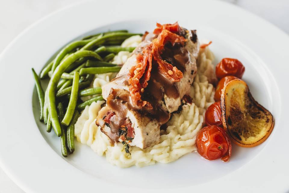 Tomato & Goat Cheese Chicken