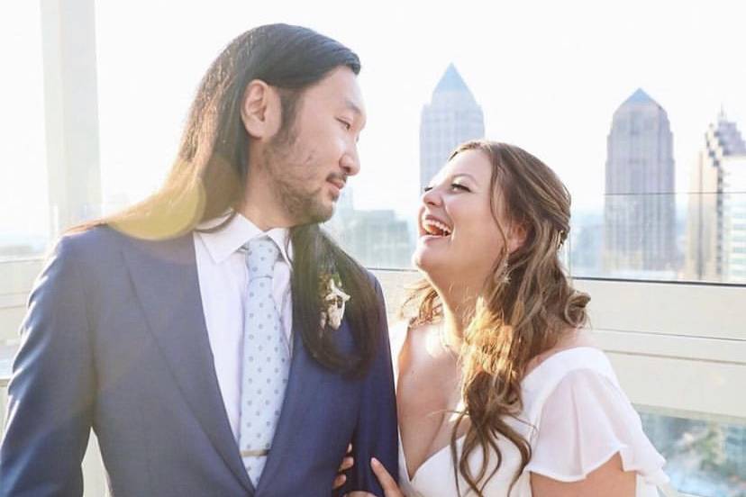 Leslie and Chuck in Atlanta