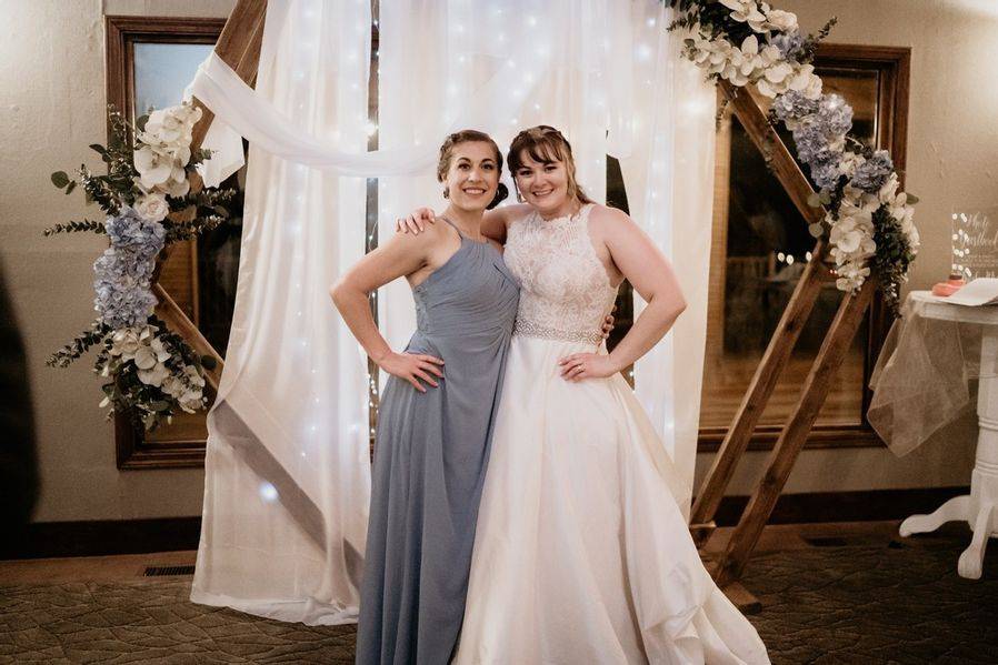 A Bride and her BFF