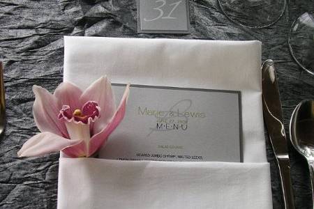Menu & Napkin View