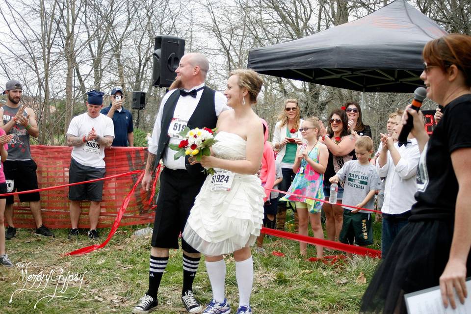 Warrior Dash Wedding