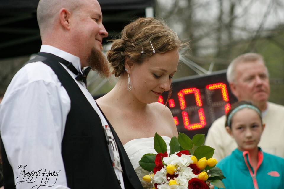 Warrior Dash Wedding