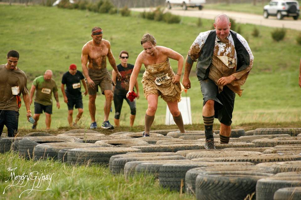 Warrior Dash Wedding