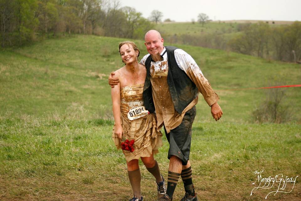 Warrior Dash Wedding