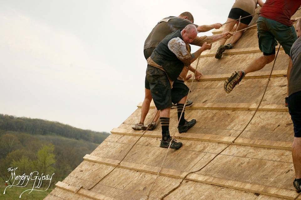 Warrior Dash Wedding