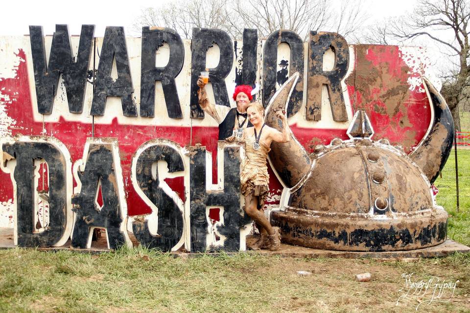 Warrior Dash Wedding