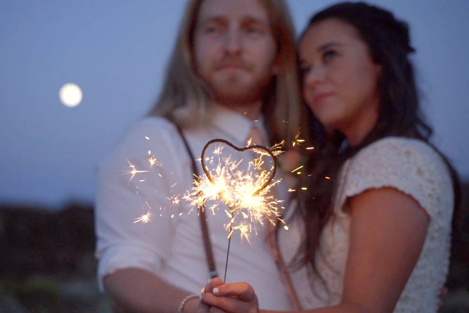 Heart sparklers