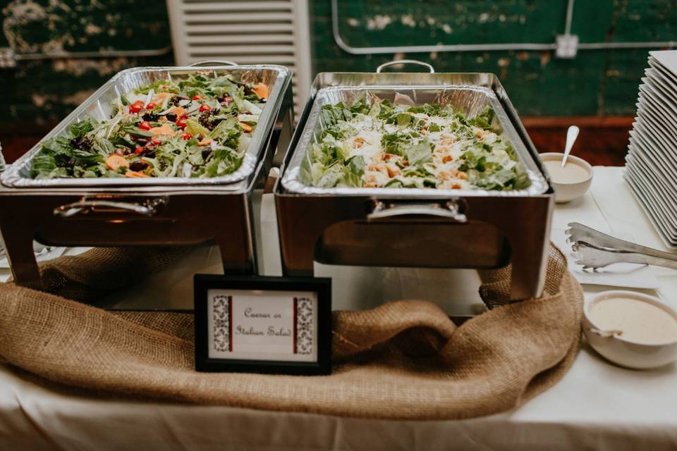 Italian and Cesar Salads