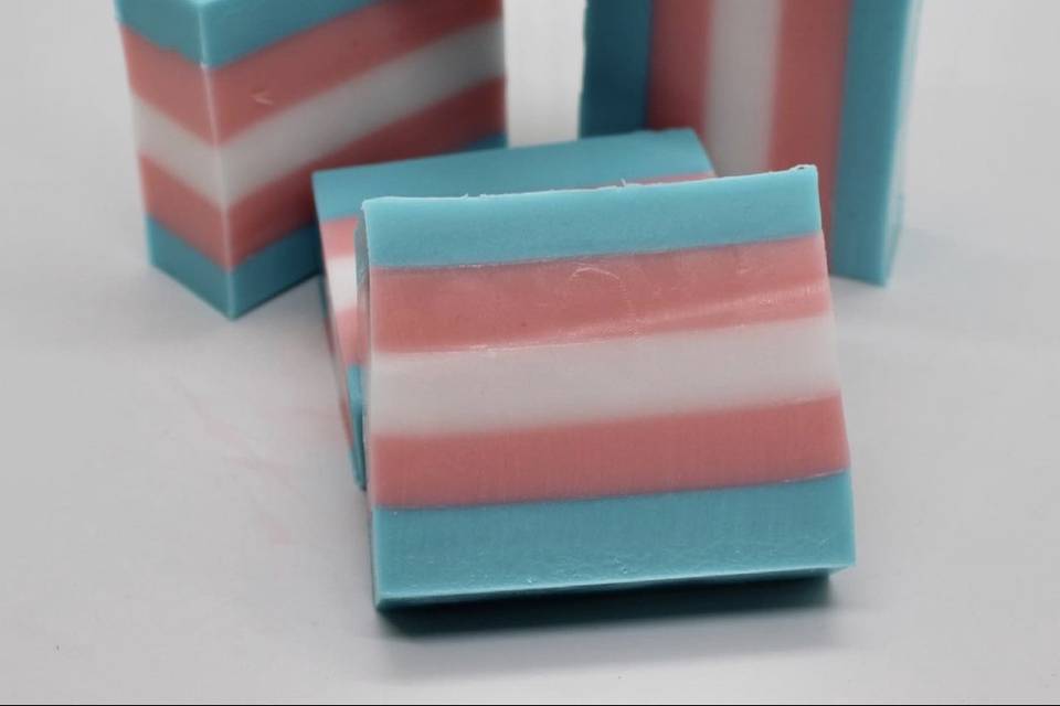 Trans Pride Soap