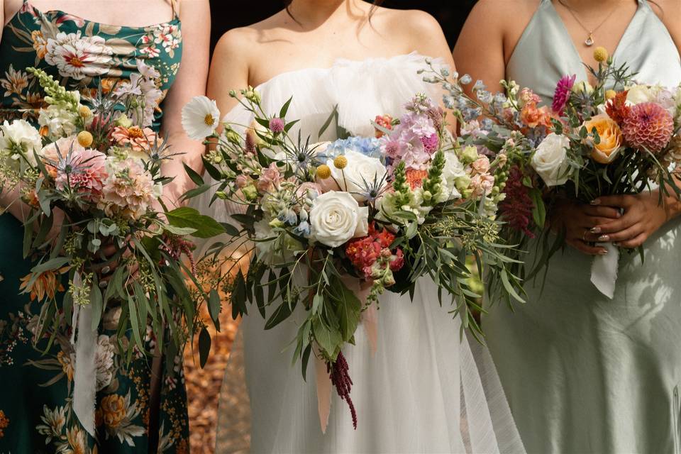 Table floral with arch