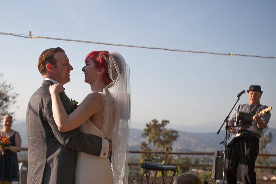 Couple dancing