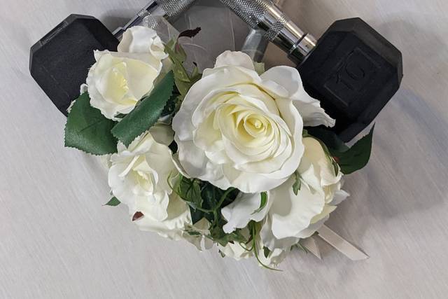 Bouquets and dumbbells