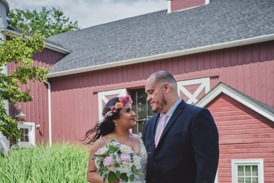 Bride and groom