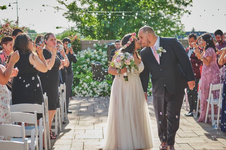 Bride and groom