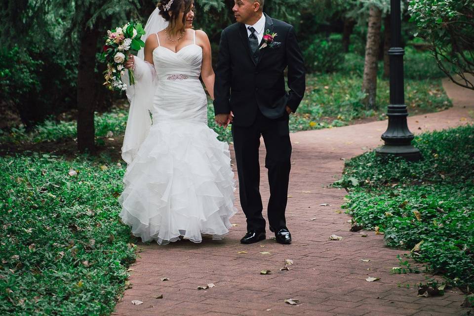 Bride and groom