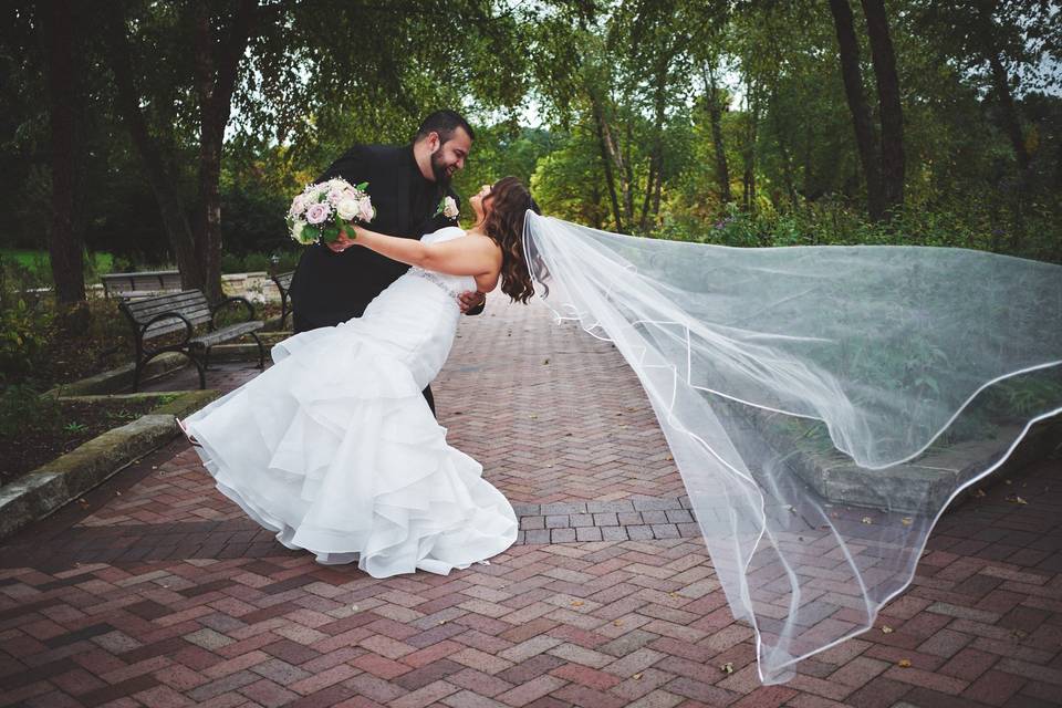 Bride and groom