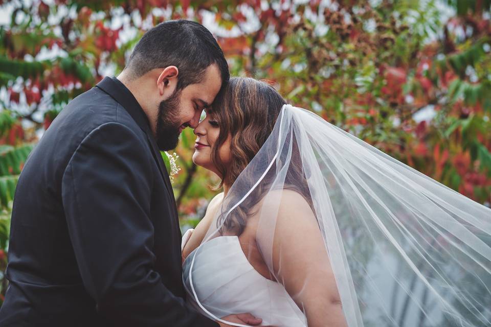 Bride and groom