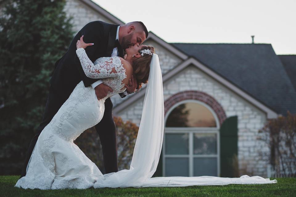 Bride and groom