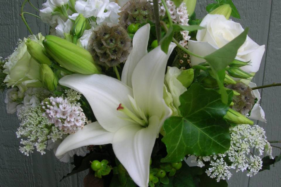 White bouquet