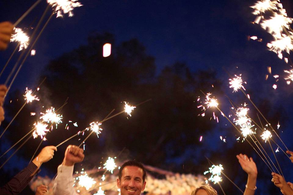 Sandprints sparklers