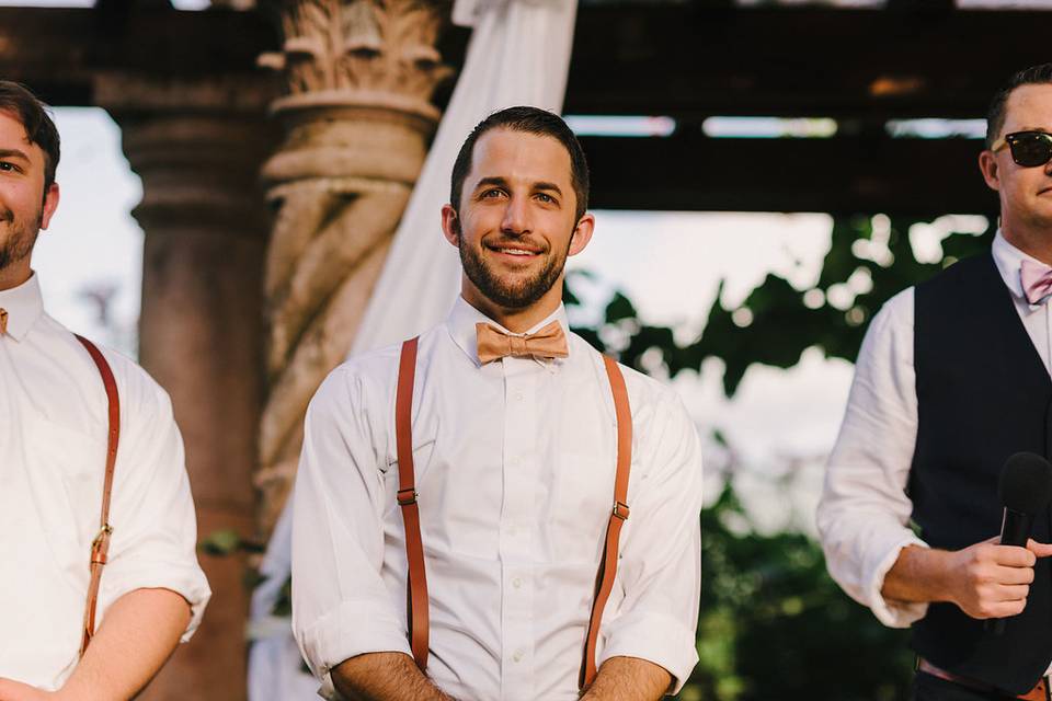 Bow ties and suspenders