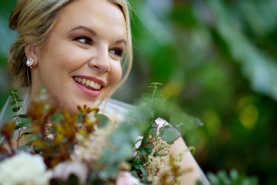 Bride at Sundy House Wedding