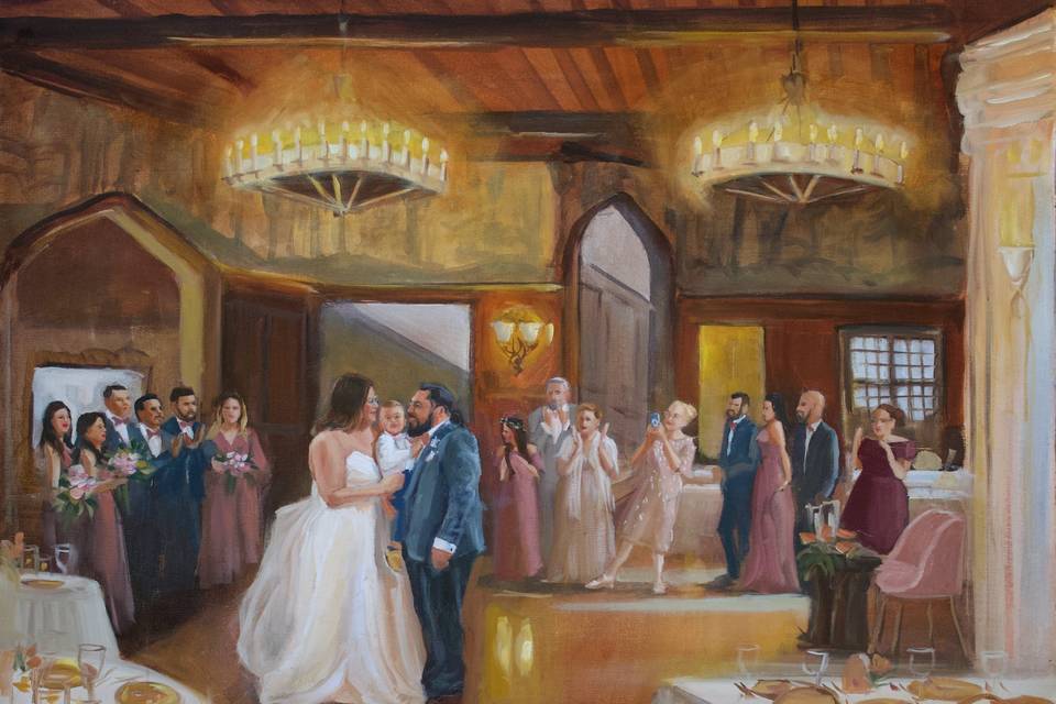 Waveny house first dance