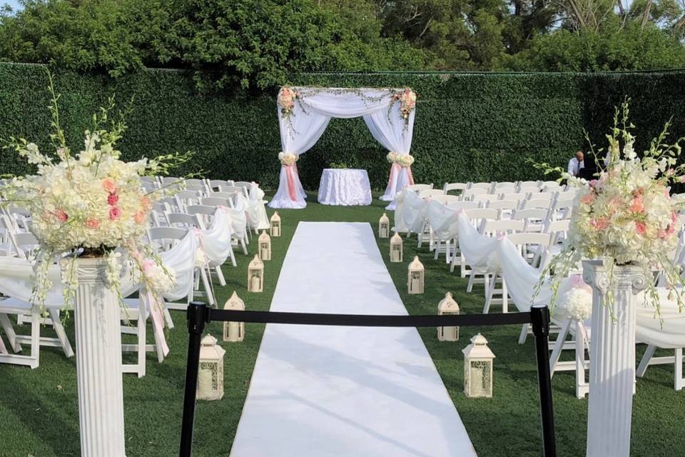 Ceremony on Greens