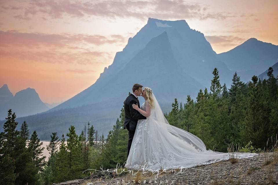 Glacier Sunset