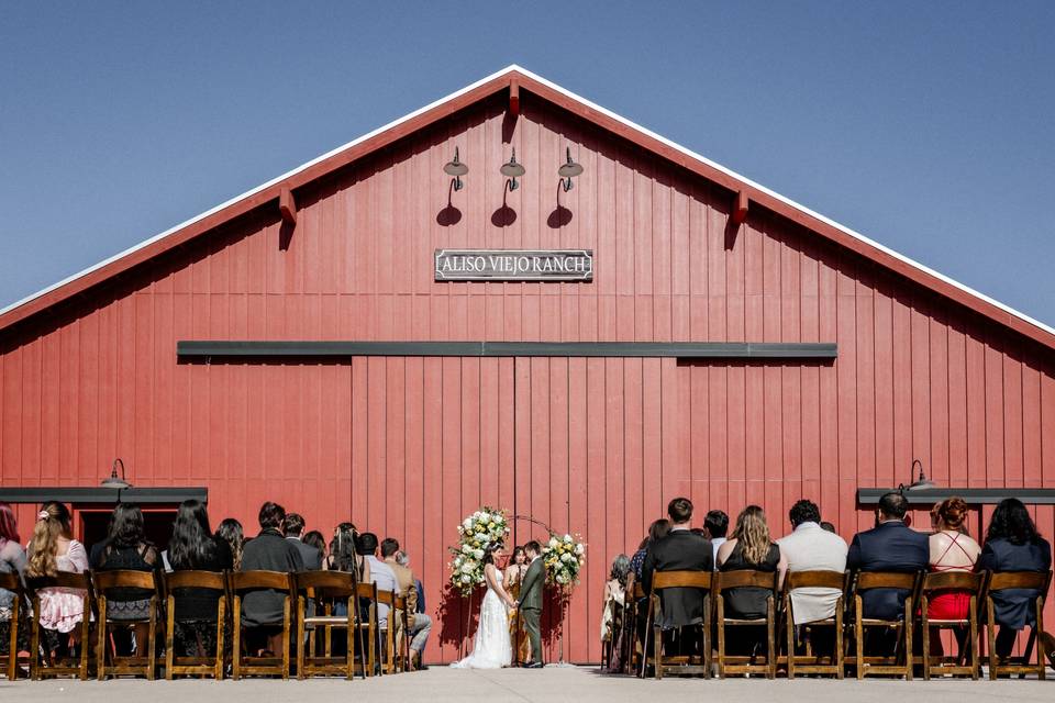 Corral Patio Ceremony
