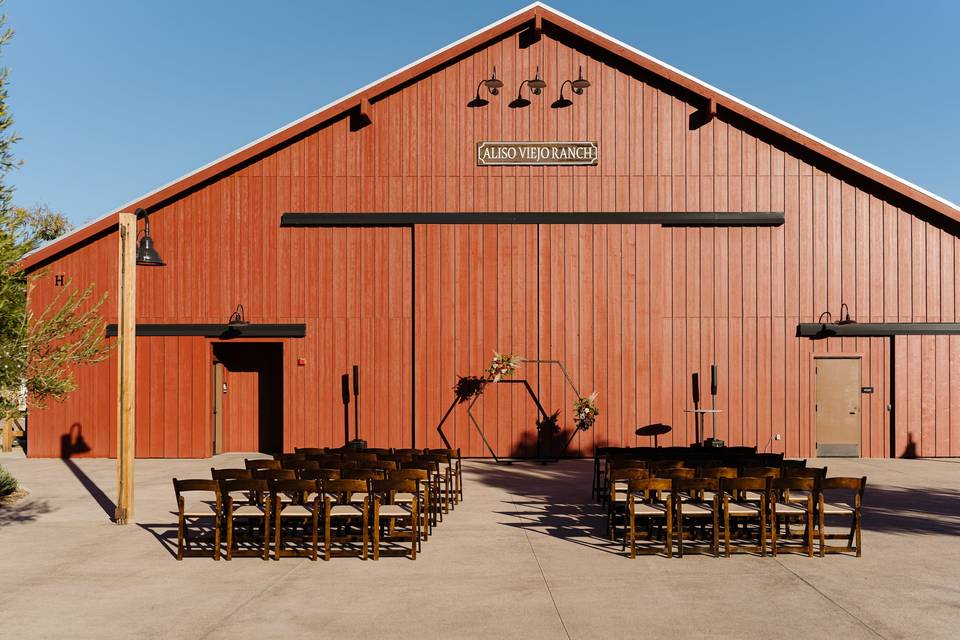 Corral Patio Ceremony