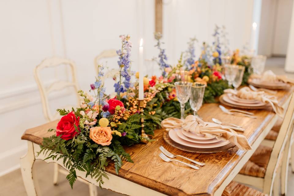 Colorful Table Runner