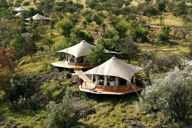 A truly once in a lifetime experience at Ol Seki Hemingway luxury tented camp in Kenya!