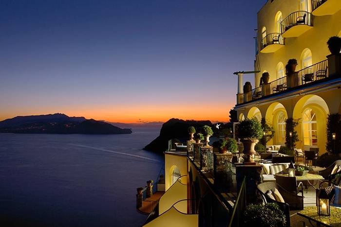 Hotel Caesar Augustus on the beautiful island of Capri