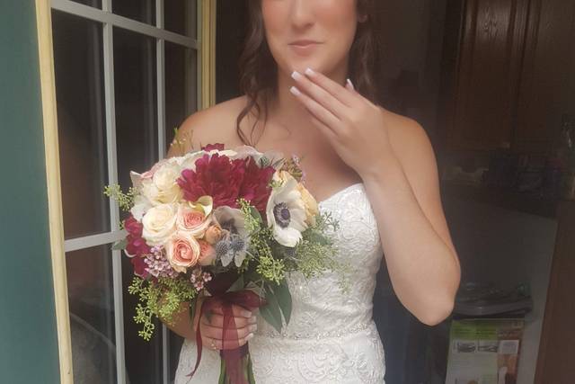 So In awe with my bouquet