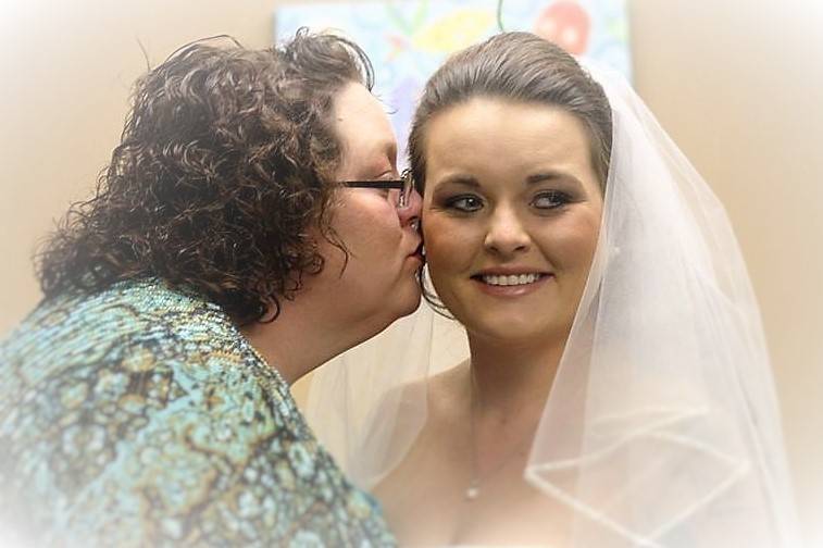 Bride and her mother